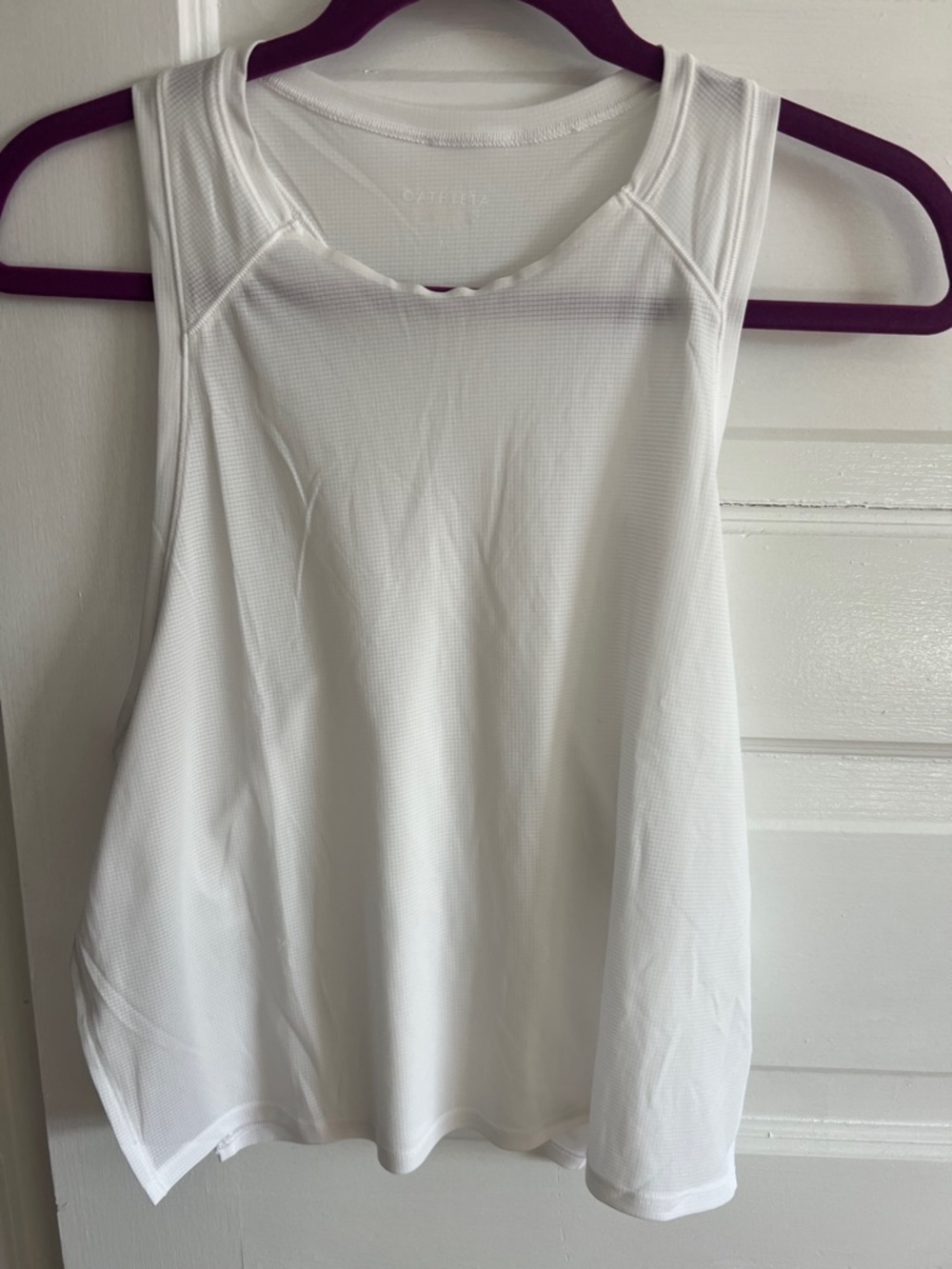 White Women's Performance Tank Top